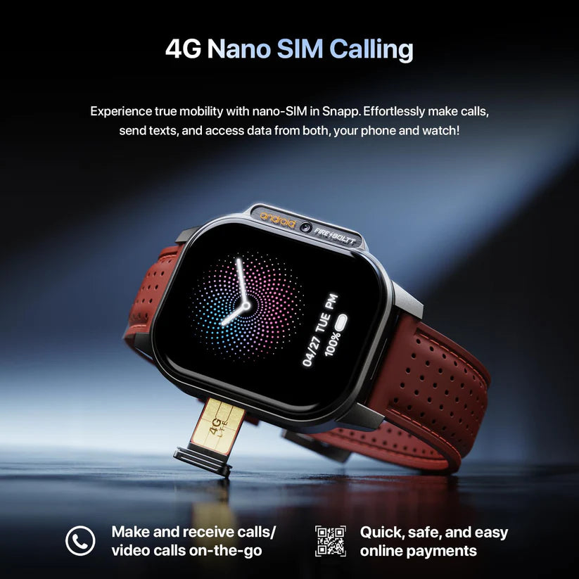 Fire-Boltt Snapp Smart Watch, Selfie