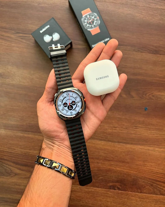 Active 2 Smart Watch & Buds 2 Pro Combo Offer I Bluetooth Connectivity I Combo Offer I Smart Watch with All Features I Stylish in Ear Buds